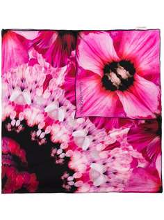 Alexander McQueen платок Paradise с цветочным принтом