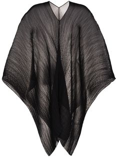 Pleats Please Issey Miyake пончо Madame T