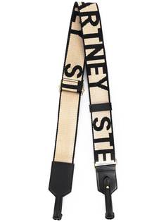 Stella McCartney ремень для сумки с вышитым логотипом