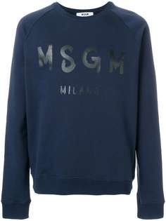 MSGM толстовка с логотипом
