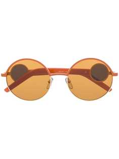 Marni Eyewear солнцезащитные очки в круглой оправе
