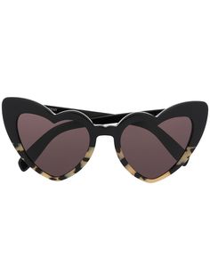 Saint Laurent солнцезащитные очки SL 181 с оправой в форме сердца