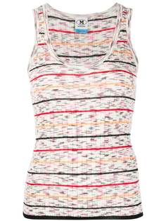 M Missoni трикотажный топ в полоску