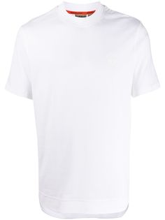 Napapijri футболка с воротником в рубчик