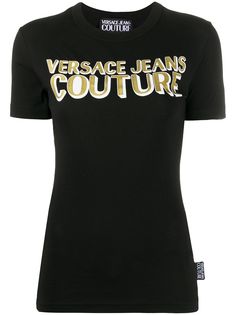 Versace Jeans Couture футболка узкого кроя с логотипом