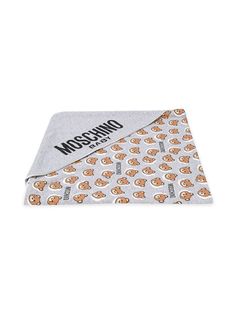 Moschino Kids одеяло с принтом Teddy Bear