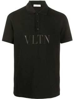 Valentino рубашка-поло с логотипом VLTN