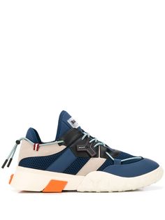 Bally кроссовки с контрастными вставками