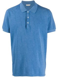Etro рубашка-поло с короткими рукавами