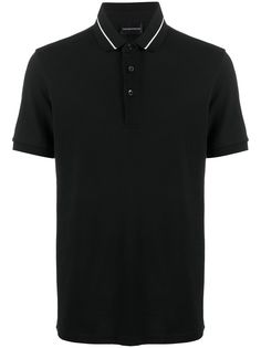 Emporio Armani рубашка-поло с короткими рукавами