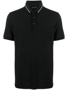 Emporio Armani рубашка-поло с короткими рукавами