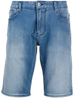 Emporio Armani джинсовые шорты кроя слим