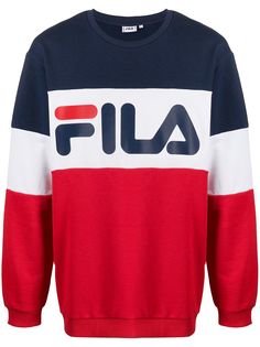 Fila толстовка оверсайз в стиле колор-блок