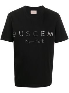 Buscemi футболка с логотипом из страз