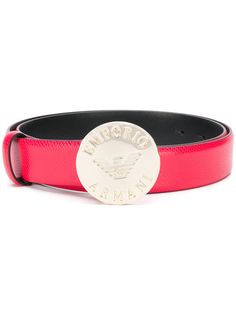 Emporio Armani ремень с гравировкой логотипа