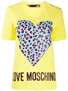 Love Moschino футболка с принтом