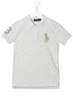 Ralph Lauren Kids рубашка-поло с короткими рукавами и вышитым логотипом