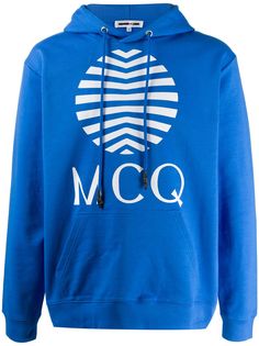 McQ Alexander McQueen худи с графичным принтом