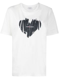 Saint Laurent футболка с логотипом