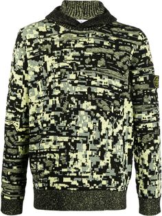 Stone Island трикотажное худи