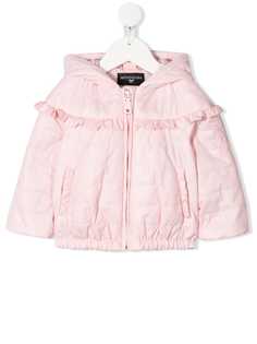 Monnalisa пуховик с капюшоном