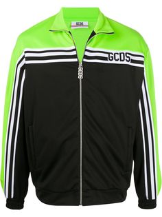 Gcds спортивная куртка с полосками и логотипом