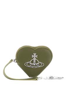 Vivienne Westwood кошелек в форме сердца с металлическим логотипом