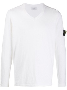 Stone Island джемпер с нашивкой-логотипом