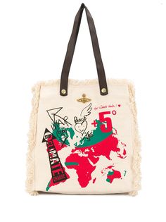 Vivienne Westwood сумка-тоут с бахромой