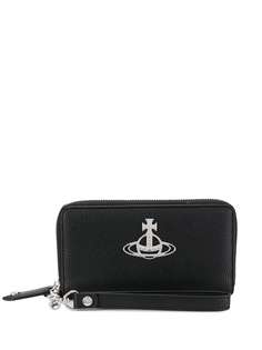 Vivienne Westwood кошелек с металлическим логотипом