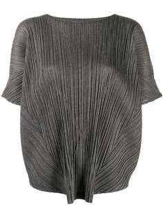 Pleats Please Issey Miyake плиссированный топ-туника