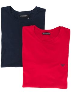 Emporio Armani комплект из двух футболок с круглым вырезом