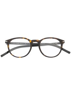 Dior Eyewear очки в круглой оправе с логотипом