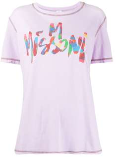 M Missoni футболка с логотипом