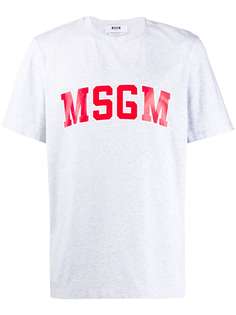 MSGM футболка с логотипом