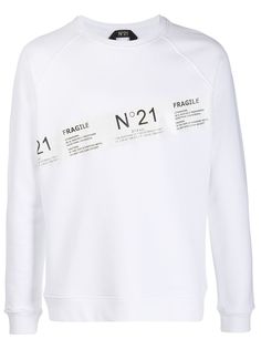 Nº21 graphic print sweatshirt
