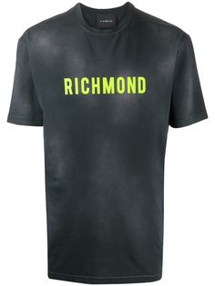 John Richmond футболка с нашивкой-логотипом