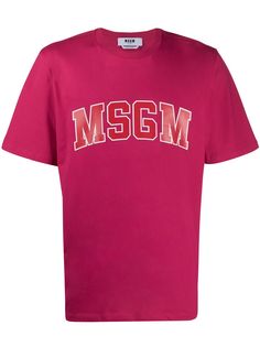 MSGM футболка с логотипом