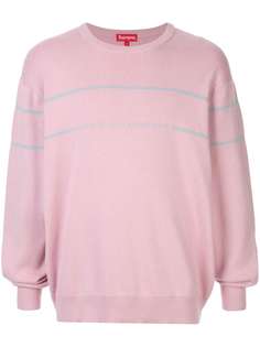 Supreme толстовка в полоску