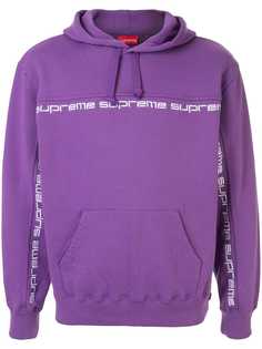 Supreme толстовка с капюшоном и принтом