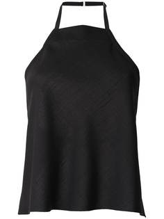 Dion Lee топ E-Hook с вырезом халтер