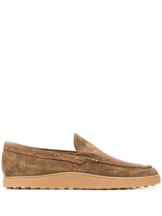 Tods лоферы на резиновой подошве Tod`S