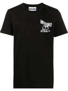 Moschino футболка с логотипом