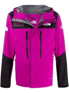 The North Face куртка в стиле колор-блок с капюшоном