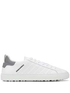Dsquared2 кеды с перфорацией