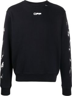 Off-White толстовка с принтом
