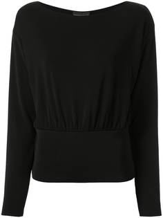 Emporio Armani трикотажный топ