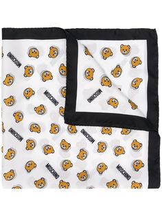 Moschino платок с принтом