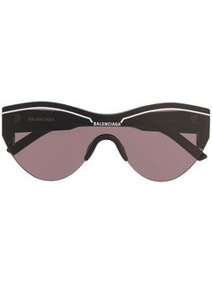 Balenciaga Eyewear солнцезащитные очки в массивной оправе