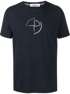 Stone Island футболка с логотипом